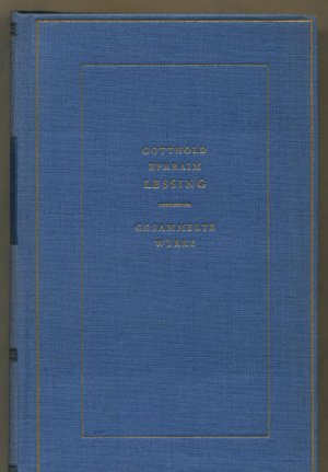 antiquarisches Buch – Lessing, Gotthold Ephraim – Gesammelte Werke - 7. Band