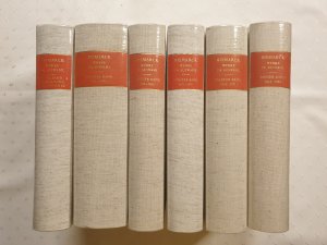 Otto von Bismarck. Werke in Auswahl. 6 Bände von 8. Vorhanden sind die Bände 1 bis 5 und Band 8 A Die einzelnen Titel der Bände siehe Abbildungen