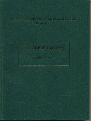 Interpretations, Volume Two. - Signiertes Widmungsexemplar