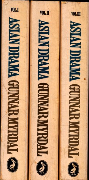 Asian Drama I, II, III: An Enquiry into the Poverty of Nations in 3 Volumes