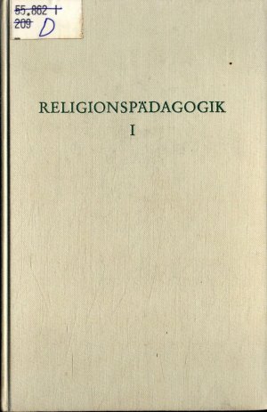 gebrauchtes Buch – Klaas Wegenast – Religionspädagogik I Band 1: Der Evangelische Weg