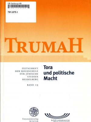 gebrauchtes Buch – Frederek Musall – Trumah: Tora und politische Macht-Torah and Political Power