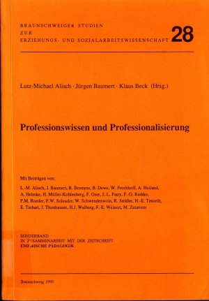 Professionswissen und Professionalisierung