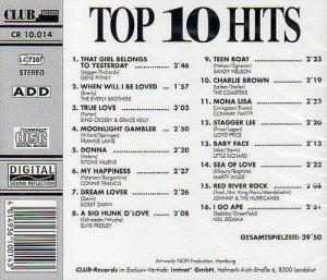 Top 10 Hits - Originalaufnahmen