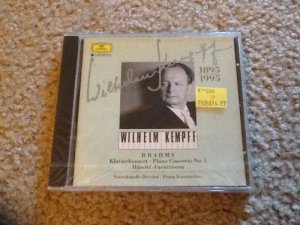 gebrauchter Tonträger – wilhelm kempff – klavierkonzert 1