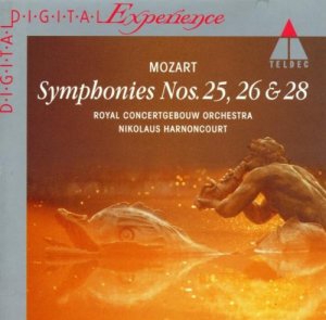 mozart symphonies nos. 25, 26 & 28