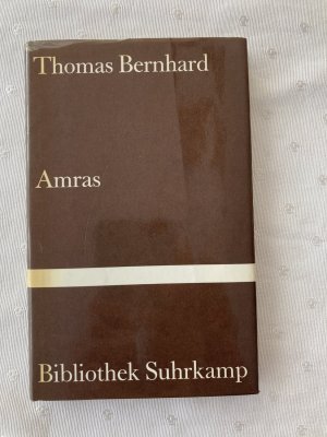 gebrauchtes Buch – Bernhard, Thomas - – Amras