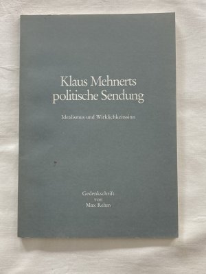 Klaus Mehnerts politische Sendung