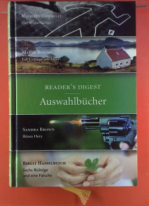 Der Widersacher, Ein Cottage am Meer, Böses Herz, Sechs Richtige und eine Falsche. Readers Digest Auswahlbücher