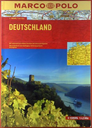 Deutschland 1 : 300 000 / 1cm = 3km + Europa 1 : 4,5 Mio. Mit landschaftlich schönen Strecken und Sehenswürdigkeiten. Übersichtskarten zum Ausklappen, […]