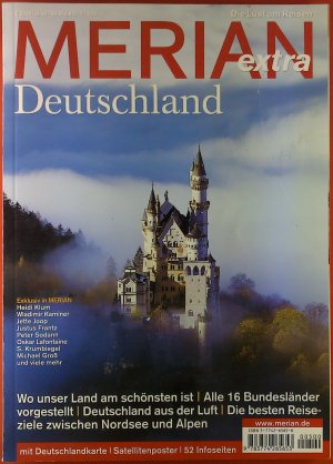 gebrauchtes Buch – Hrsg. Manfred Bissinger – MERIAN extra Deutschland, INHALT: Alle 16 Bundesländer vorgestellt - Deutschland aus der Luft...