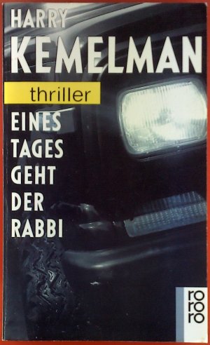 Eines Tages geht der Rabbi. Thriller.