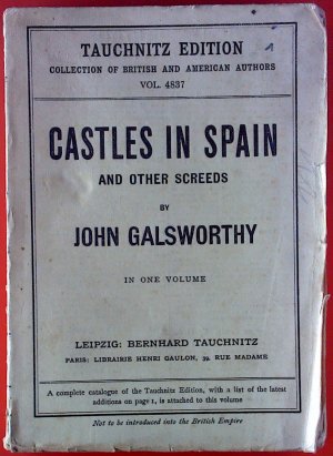 Castles In Spain And Other Screeds.