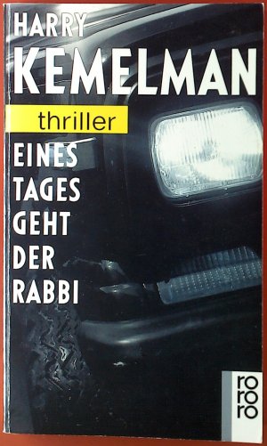 Eines Tages geht der Rabbi. Thriller.