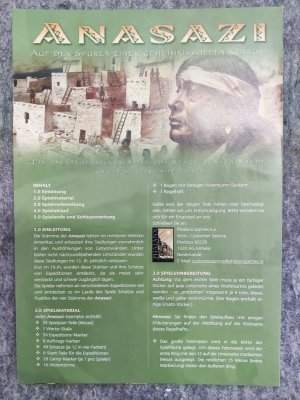 gebrauchtes Spiel – Phalanx PHA-DE.ANA01 Anasazi