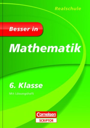 Besser in Mathematik - Realschule 6. Klasse: Mit Übungen, Tests und Stichwortverzeichnis