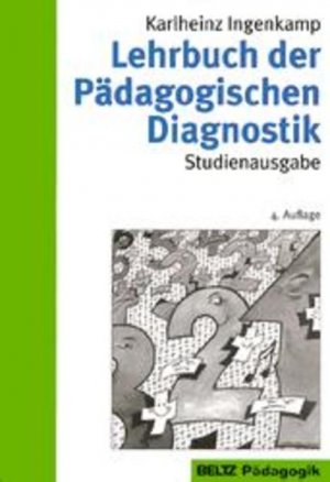 gebrauchtes Buch – Karlheinz Ingenkamp – Lehrbuch der pädagogischen Diagnostik (Reihe Pädagogik)