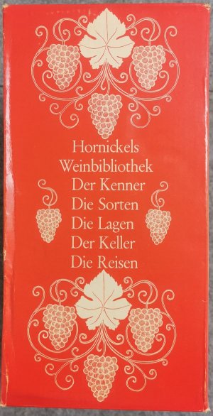 gebrauchtes Buch – Ernst Hornickel – Hornickels Weinbibliothek. 5 Bände