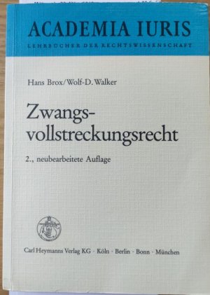 Zwangsvollstreckungsrecht