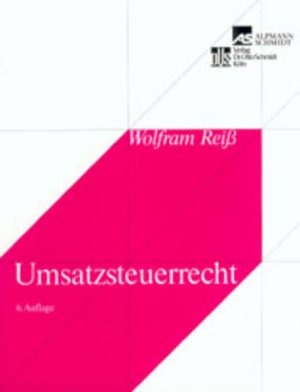 gebrauchtes Buch – Wolfram Reiß – Umsatzsteuerrecht