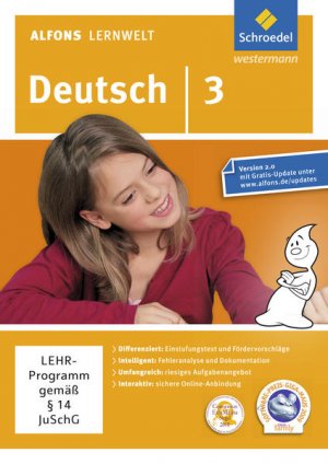 Alfons Lernwelt Deutsch 3 Einzelplatzlizenz