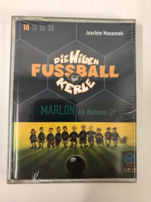 gebrauchtes Hörbuch – Masannek Joachim – Marlon, die Nummer 10 (2MCs) (Die Wilden Fußballkerle)