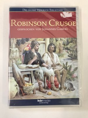 gebrauchtes Hörbuch – Daniel, Defoe und Gabriel Johannes – Robinson Crusoe, 2 Audio-CDs