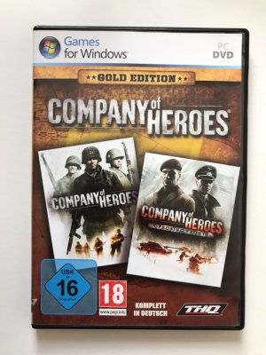 gebrauchtes Spiel – Company of Heroes Gold - Limited Edition