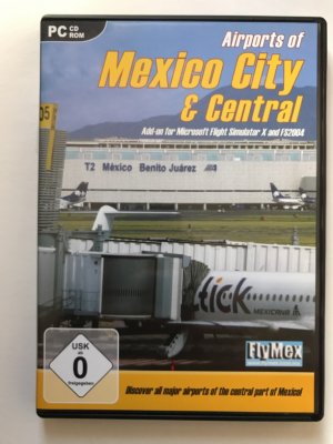 gebrauchtes Spiel – Flight Simulator X - Mega Airport Mexiko (Add - On) - [PC]