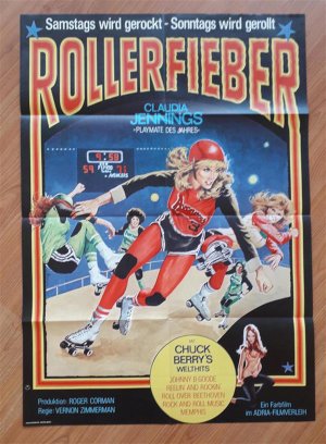 ROLLERFIEBER - Original Kinoplakat / Filmposter - A1 - Gefaltet