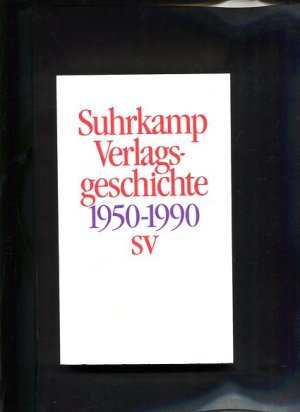 gebrauchtes Buch – Suhrkamp Verlag als Herausgeber – Suhrkamp Verlagsgeschichte 1950 - 1990 40 Jahre Suhrkampverlag, 1.Juli 1950 bis 30 Juni 1990