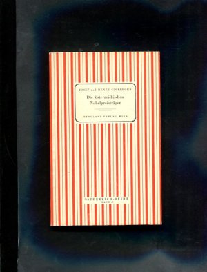 antiquarisches Buch – Josef Gicklhorn – Die österreichischen Nobelpreisträger Österreich-Reihe ; Bd. 48