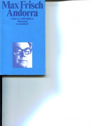 gebrauchtes Buch – Max Frisch – Andorra. Stück in 12 Bildern. Suhrkamp-Taschenbücher 277.