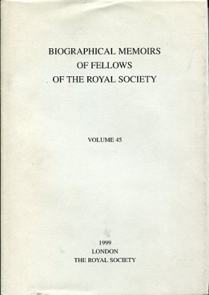 gebrauchtes Buch – Royal Society – Biographical Memoirs of Fellows of the Royal Society Volume 45