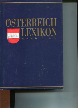 gebrauchtes Buch – Bamberger, Richard von – Österreich-Lexikon in zwei Bänden.