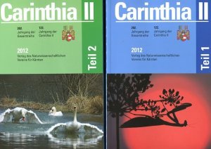 Carinthia II. Teil1. und Teil 2. - 202. Jahrgang der Gesamtreihe - 122. Jahrgang der Carinthia II. - 2 Bände. Zeitschrift für geschichtliche Landeskunde von Kärnten.