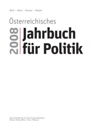 gebrauchtes Buch – Andreas, Khol – Österreichisches Jahrbuch für Politik 2008. Eine Pubikation der Politischen Akademie.