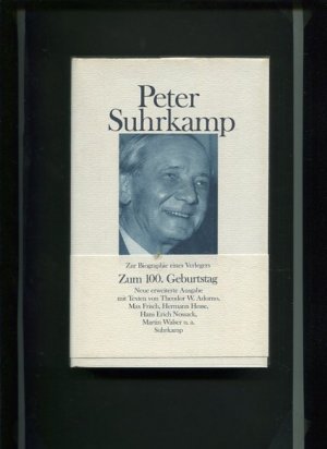 gebrauchtes Buch – Suhrkamp, Peter – Peter Suhrkamp - zur Biographie eines Verlegers in Daten, Dokumenten und Bildern. Bibliothek des Börsenvereins des Deutschen Buchhandels.