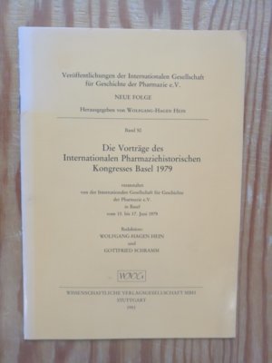 Signiert] Die kulturhistorische Bedeutung halluzinogener Drogen. Veröffentlichungen der Internationalen Gesellschaft für Geschichte der Pharmazie e. V […]