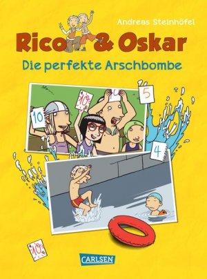 Rico & Oskar (Kindercomic): Die perfekte Arschbombe Andreas Steinhöfel