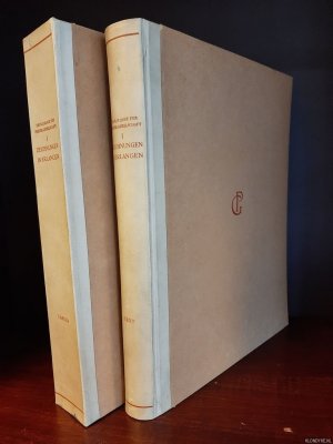 Die Zeichnungen in der Universitätsbibliothek Erlangen (2 volumes)