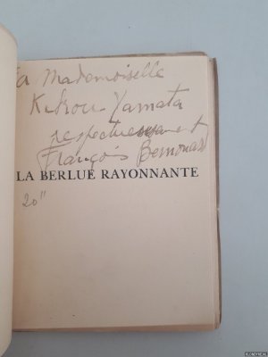 La Berlue rayonnante: poëmr *SIGNED*