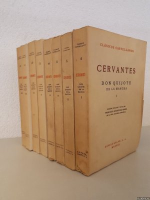 Don Quijote de la mancha (8 volumes)