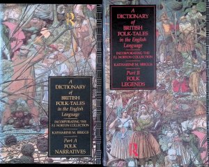 A Dictionary of British Folk-Tales in the English Language (2 volumes)