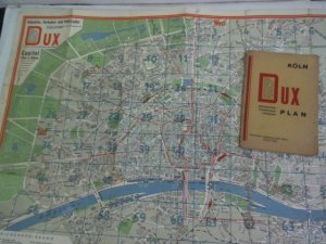 gebrauchtes Buch – Dux  – Industrie-, Verkehrs-, Führerplan: Köln