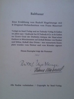 Batlhasar. Eine Erzählung