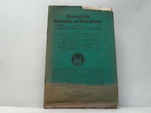 Hamburgische Geschichts- und Heimatblätter. Nr. 2