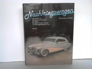 gebrauchtes Buch – Roger Gloor – Nachkriegswagen. Personenautos 1945 - 1960