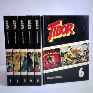 Tibor. Eine Dschungelgeschichte. Sammelausgabe in 6 Bänden (so komplett)