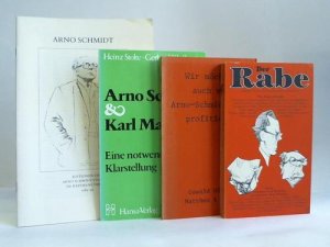 gebrauchtes Buch – Arno Schmidt – 4 Bände Sekundärliteratur